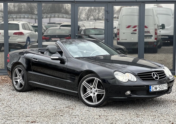 Mercedes-Benz SL cena 67500 przebieg: 174707, rok produkcji 2002 z Boguchwała małe 277